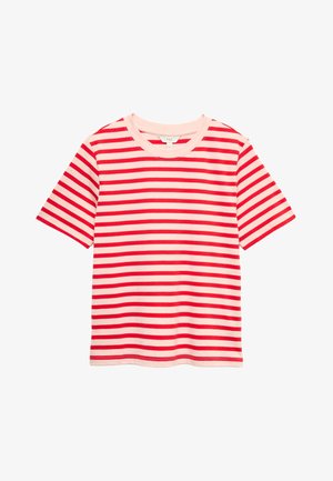 Marks & Spencer, T-shirts print - dark red mix