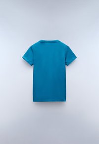 Napapijri CHAMOIS UNISEX - Marškinėliai su spaudiniu - blue sapphire