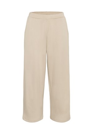 Kaffe CROPPED - Tracksuit bottoms - feather gray