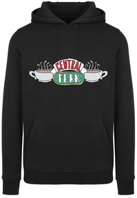 FRIENDS CENTRAL PERK SKETCH - Bluză de molton - black