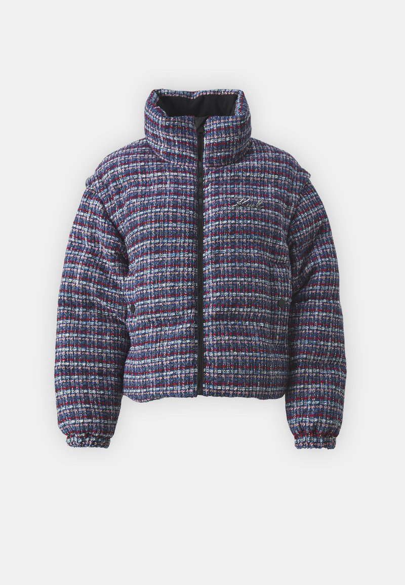 Karl Lagerfeld Winterjas blauw Karl Lagerfeld Winterjas blauw