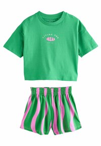 Next REGULAR FIT -   3 PACK SET - Pyžamová sada - green pink