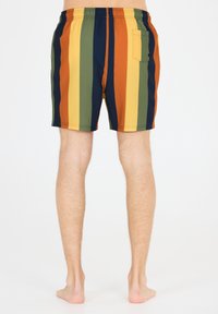 Cruz PIETER - Short de bain - print yellow stripe