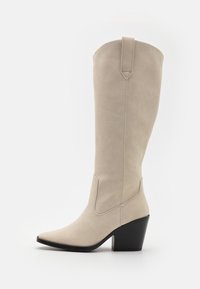 ONLY SHOES ONLBROOKE HIGH HEELED BOOT - Cizme cowboy/biker - beige