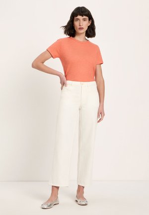 MIT BEIN GOTS - Jeans Straight Leg - white