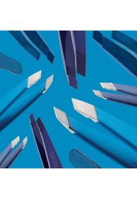 TWEEZERMAN SLANT TWEEZER - Haarverwijderingstool - bell bottom blue