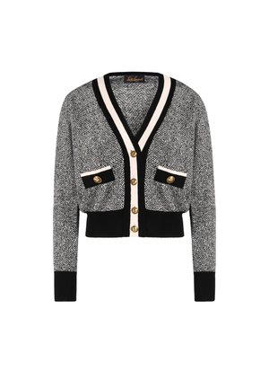 MALTE - Kardigán - var nero panna beige beige