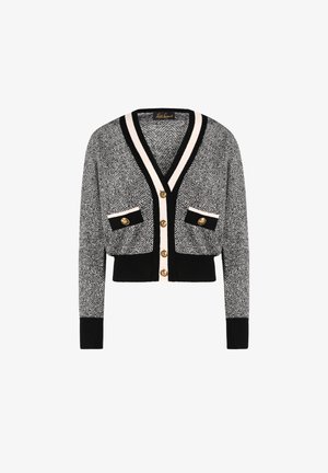 Luisa Spagnoli MALTE - Neuletakki - var nero panna beige beige