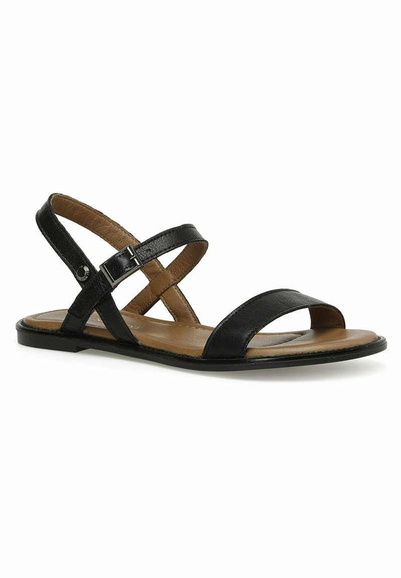 Nine West Tigra Sandali Bassi Donna | Punta Quadrata Cinturino | Eco Pelle Comodi