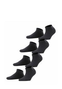 SOLID 4-PACK - Socken - black