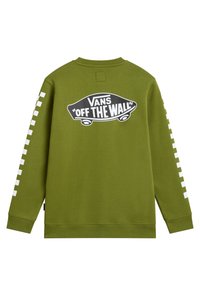 Vans EXPOSITION CHECK II CREW - Felpa - pesto