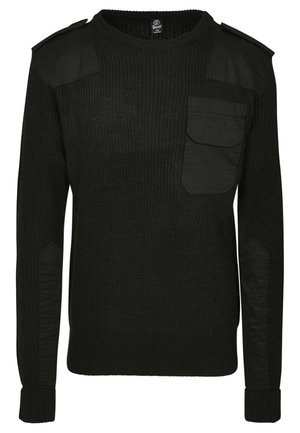 Strickpullover - black