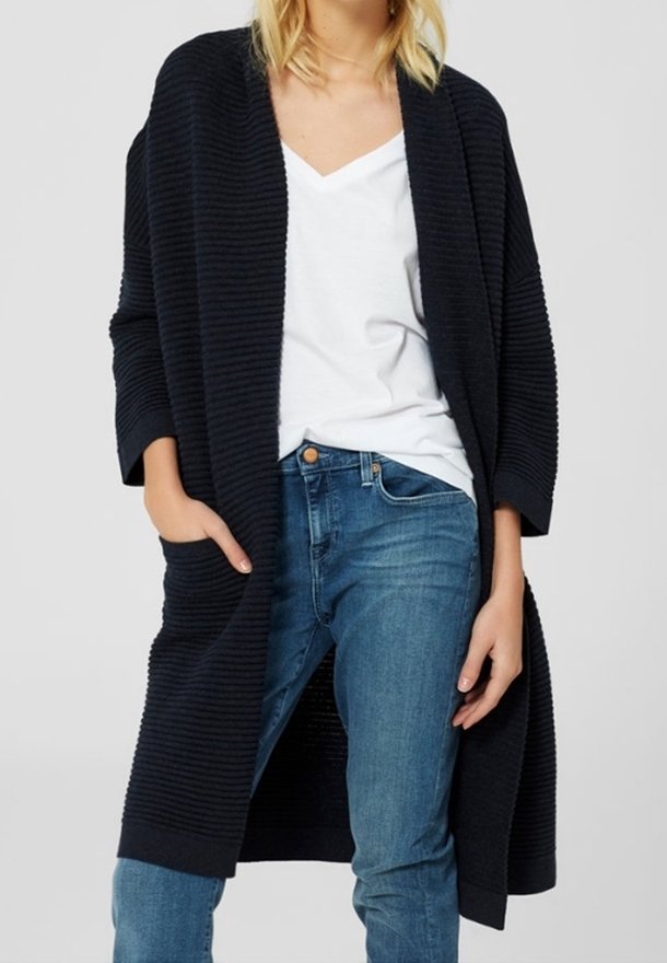 Selected Femme Kardigan - blue