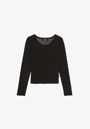 BOURAGI - T-shirt à manches longues - noir