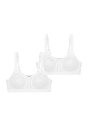 2-PACK TRIACTION ENERGY LITE - Push up -rintaliivit - white