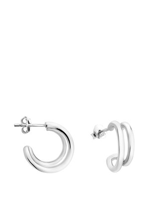 TWIN - Øreringe - silver coloured