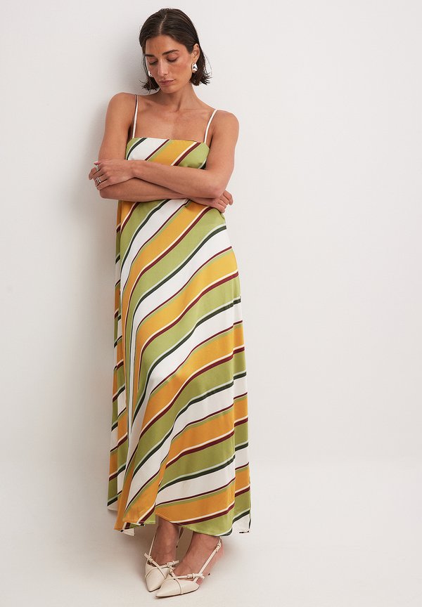 Maxikleid - stripe print