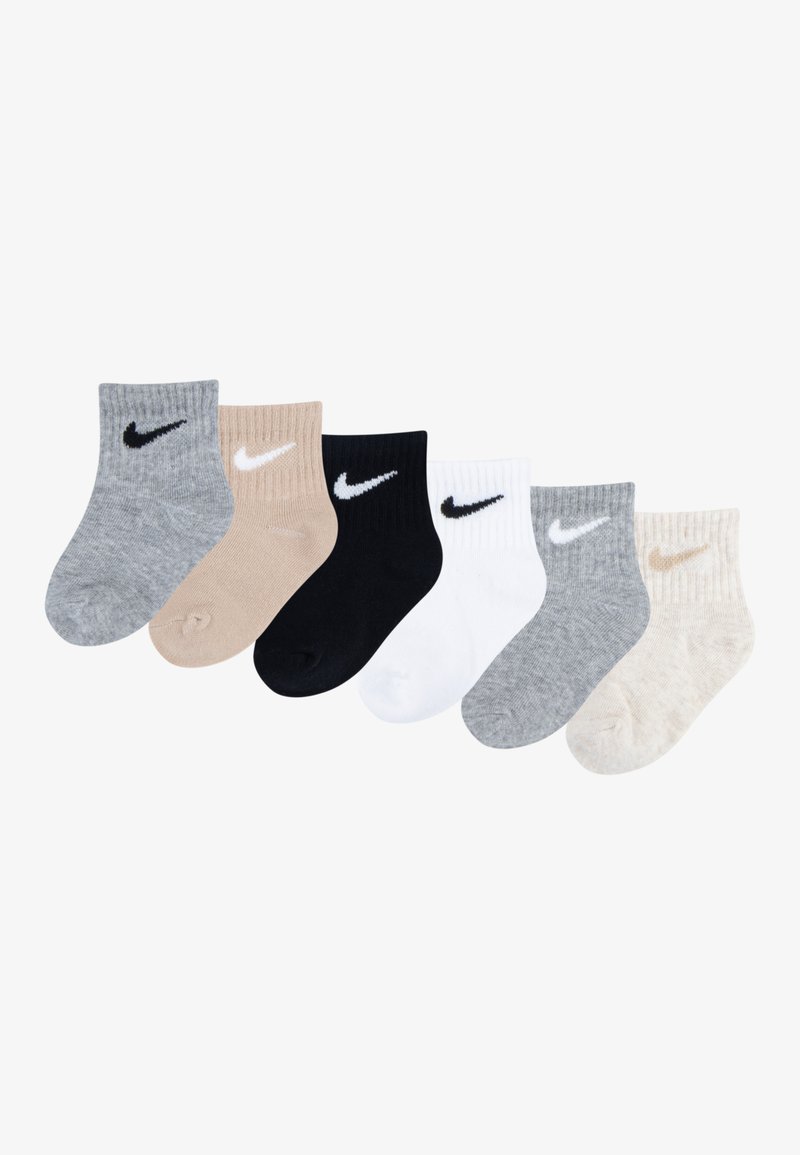 Nike Sportswear - INFANT ANKLE UNISEX 6 PACK - Șosete - dark grey heather/black, Extindeți