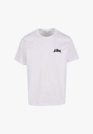 Lost Youth REGULAR TEE - Nyomott mintás póló - white