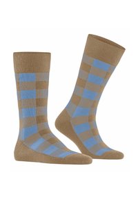 Burlington BUFFALO CHECK - Socken - camel