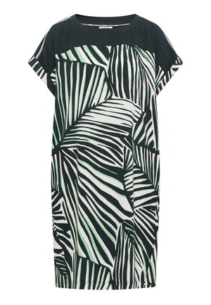 Cecil, KNIELANGES KLEID MIT PRINTMIX - Robe de jour - palm breeze green