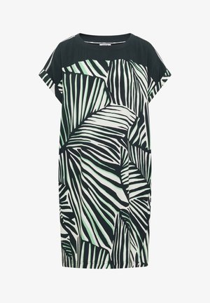 Cecil, KNIELANGES KLEID MIT PRINTMIX - Hverdagskjole - palm breeze green