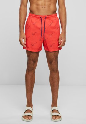 Karl Kani SMALL SIGNATURE AOP BOARD  - Short de bain - red