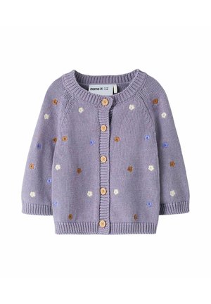 Cardigan - lavender gray