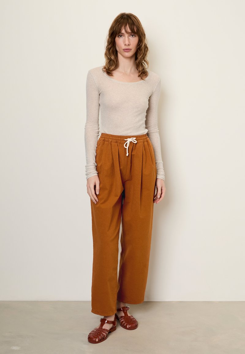 Haut Tricoté American Living Crème - Taille L Manches 3/4 - Neuf Avec étiquette - 100% Coton
