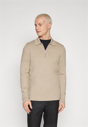 GUNA HALF ZIP - Striktrøje - pure cashmere