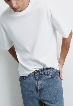 PULL&BEAR, STANDARD DENIM TROUSERS - DENIM TROUSERS - Jeans Tapered Fit - blue denim