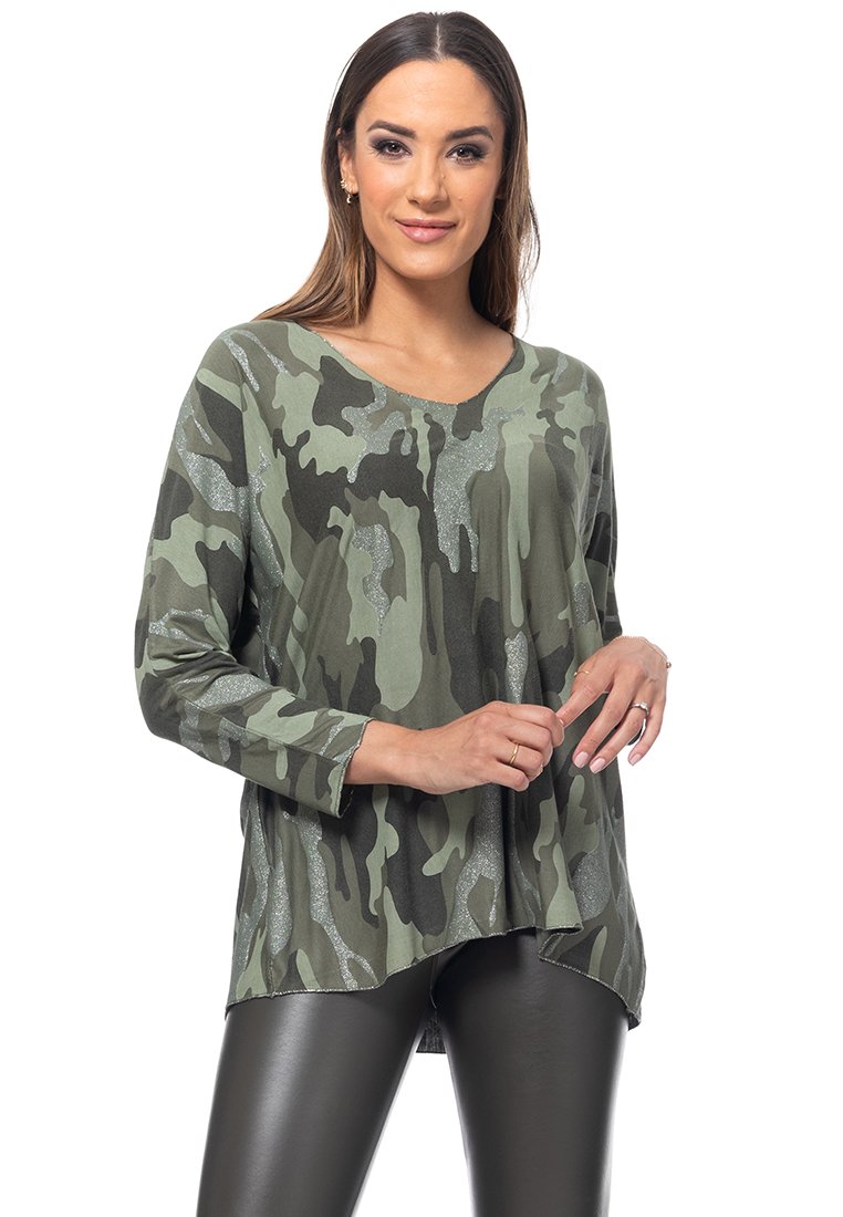 Tantra Longsleeve olijfgroen Tantra Longsleeve olijfgroen