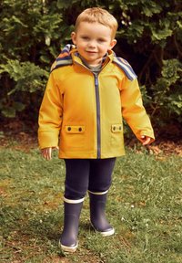 JoJo Maman Bébé 4-In-1 Waterproof - Fleecová bunda - yellow