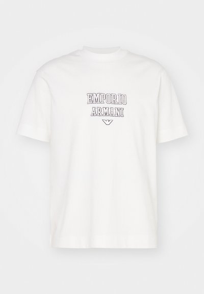 Emporio Armani Marškinėliai su spaudiniu - white font