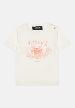 LOGO TRESOR UNISEX - T-shirt con stampa - bianco/rosa