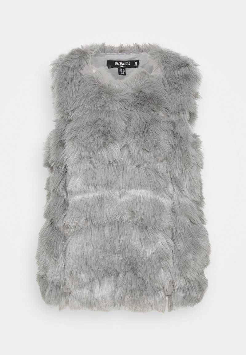 Missguided Petite Veste sans manches - grey