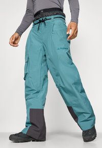 Adidas Terrex PANTS - Skijaške hlače - preloved teal