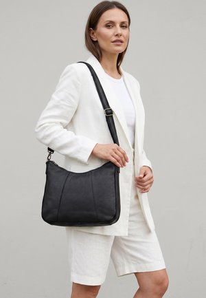 VENEZIA, HANDBAG - Taška s příčným popruhem - black