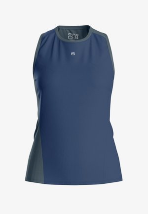 ORTOVOX, 120 COOL TEC FAST UPWARD - Sports T-shirt - blue nunatak