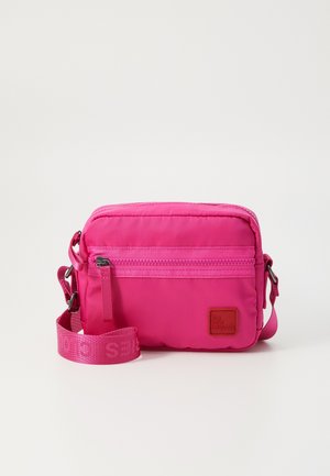 MINI MESSENGER BAG UNISEX - Cross body bag - beetroot purple