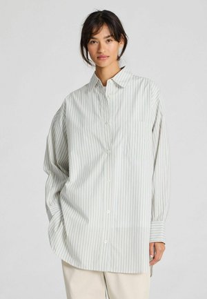 STRIPE - Pogājama blūze - blue pin stripe
