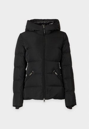 Tommy Hilfiger, BRANDED FITTED JACKET - Dunjakker - black