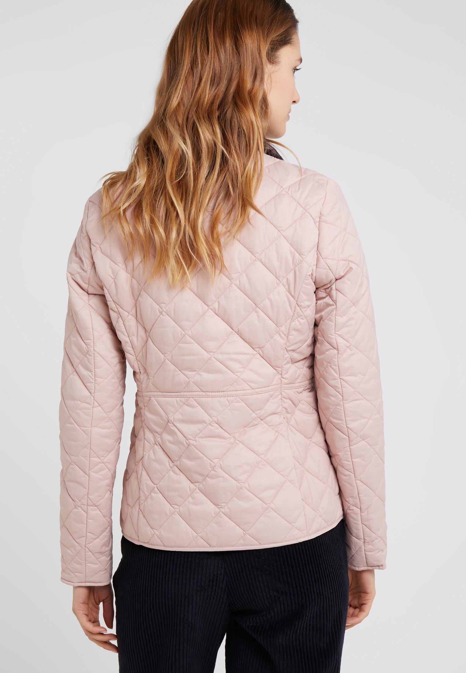 pale pink barbour jacket