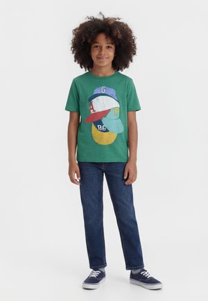 VALUE GRAPHICS 2 PACK - Tricou cu imprimeu - black/green