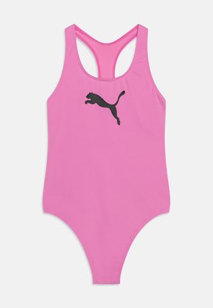 SWIM GIRLS RACERBACK SWIMSUIT - Badeanzug - opera mauve