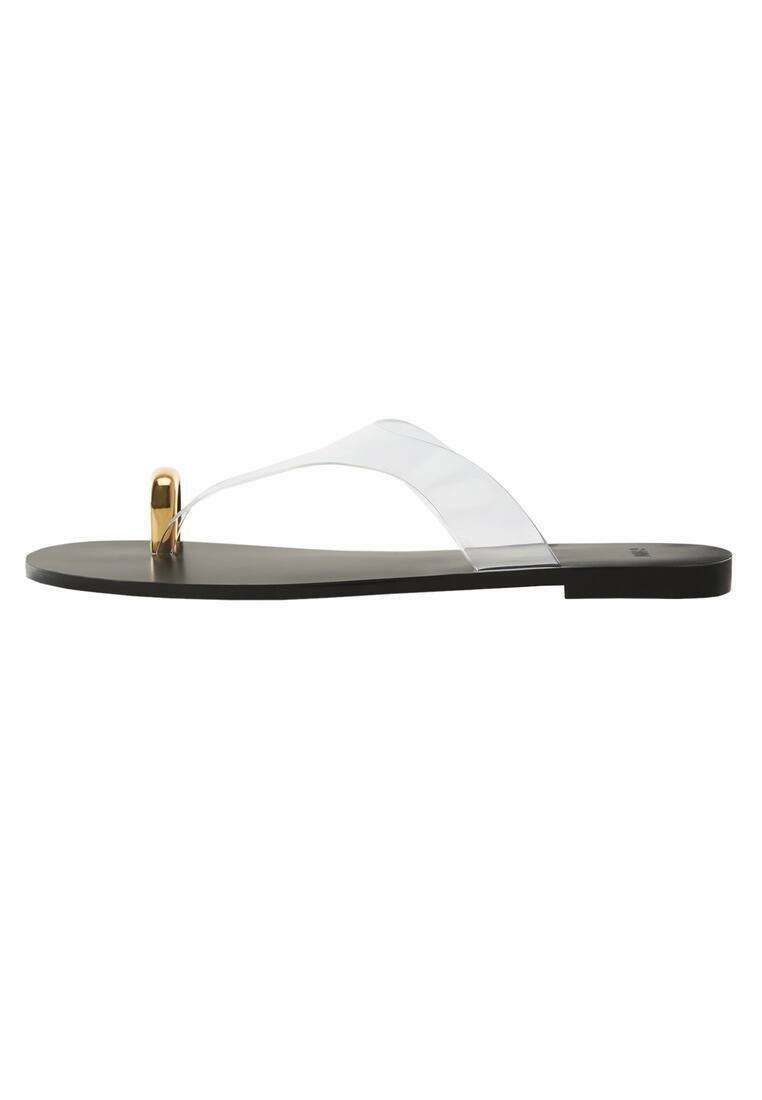 Mango RING - Infradito da bagno - black