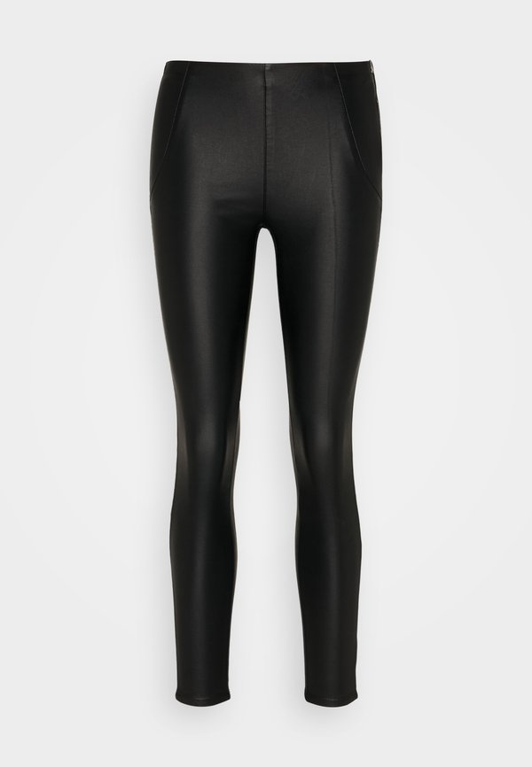 ONLKEIRA-ROCK LIFE COATED - Leggings - Trousers4