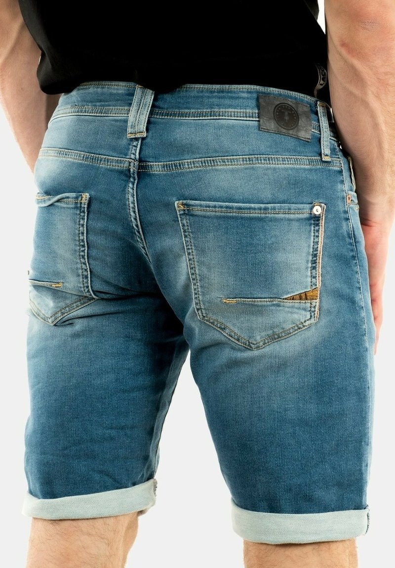 Herren Skinny Fit | Le Temps Des Cerises Jeans Shorts bleu/blau - LK71270 Herren Skinny Fit | Le Temps Des Cerises Jeans Shorts bleu/blau - LK71270