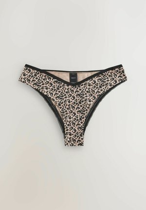 Next GEO TRIM 4 PACK - Slip - purple black lightpink beige