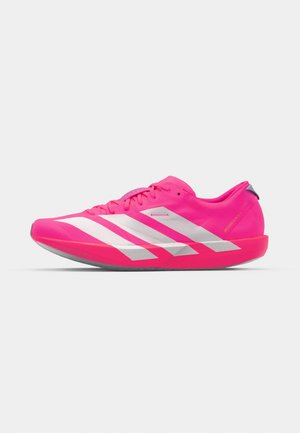 adidas Performance ADIZERO ADIOS 9 - Laufschuh Straße - shock pink/metallic/silver violet